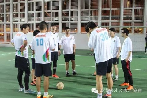 協會足球隊迎戰香港SWF專業足球隊