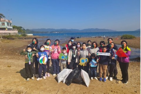 親身清潔海岸垃圾，共同保護我們的家園！