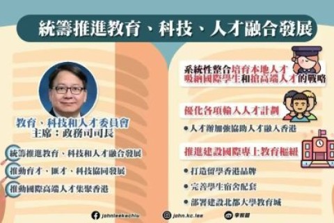 《2024施政報告》香港人才政策劃重點
