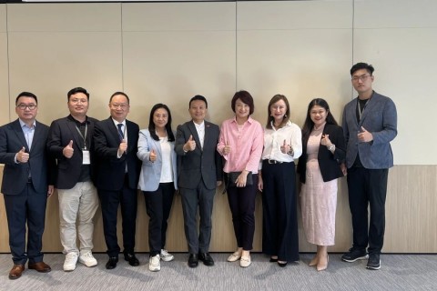 協會金融會計行業委員會拜訪民建聯「凝聚愛國愛港力量共促香港發展」